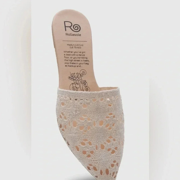 Bohemia mules Flats - Picture 1 of 5